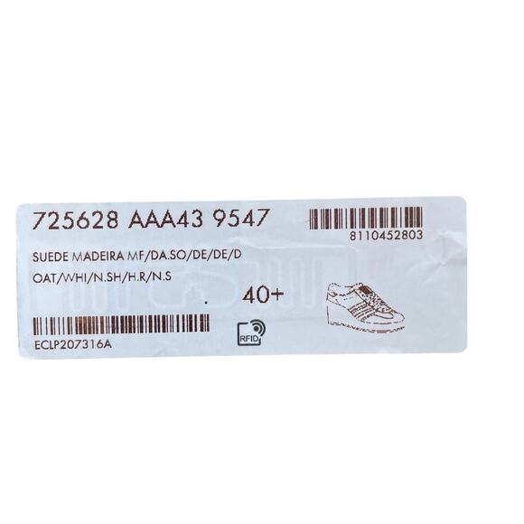 Adidas x Gucci Wedge Gazelle Platform Sneakers in White Leather US 10.5 IT 40.5 - Picture 15 of 15